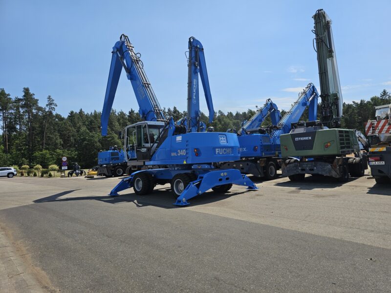 Koparka przeładunkowa FUCHS MHL 340