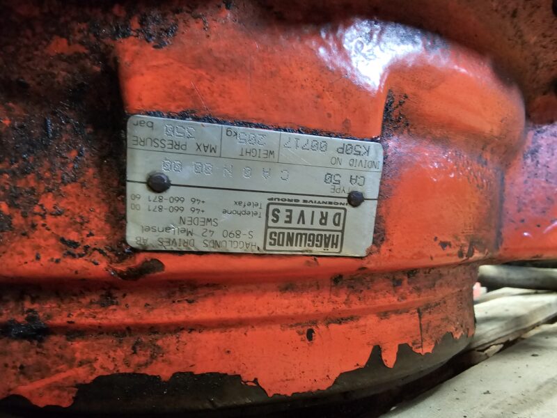 Agregat hydrauliczny Hagglunds + silniki CA 100 i CA 50